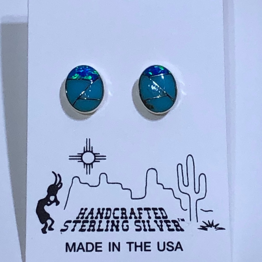 Sterling silver  turquoise earrings